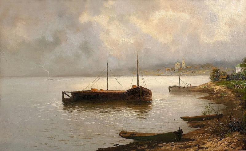 La Volga - Isaac Levitan