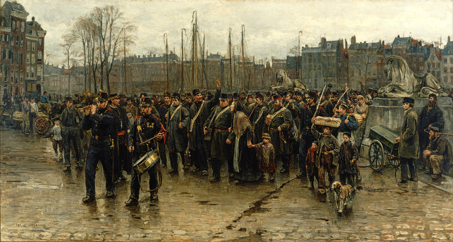 Le transport des coloniaux - Isaac Israëls
