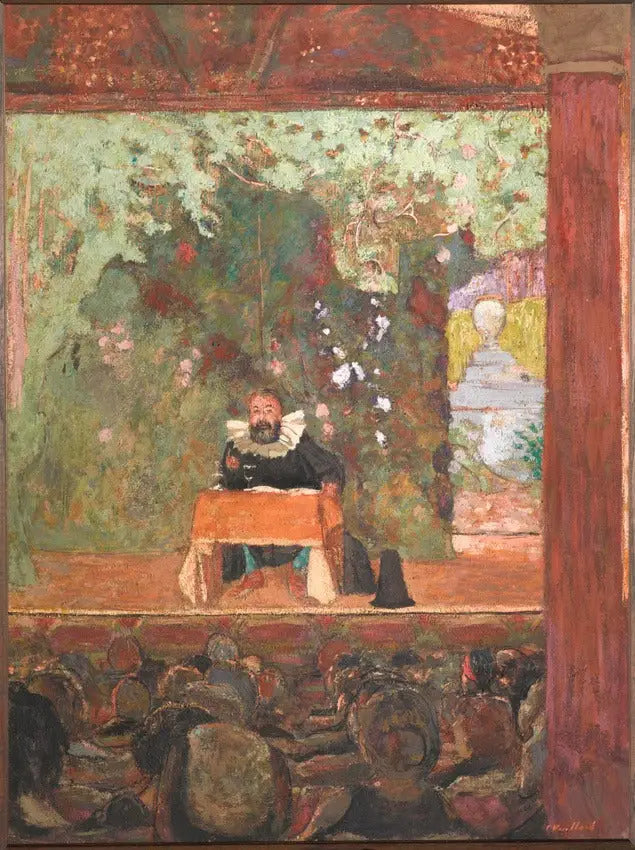 Тристан Бернар, оратор - Эдуард Вийар