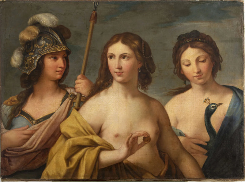 Три богини (Минерва, Венера и Юнона). - Simon Vouet
