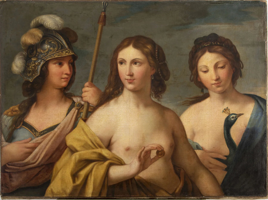 Три богини (Минерва, Венера и Юнона). - Simon Vouet