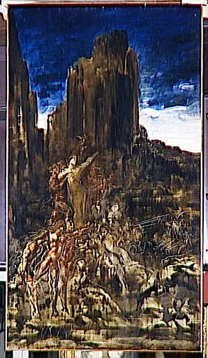 Tyrtée - Gustave Moreau image 1 copie peinte à la main à l’huile