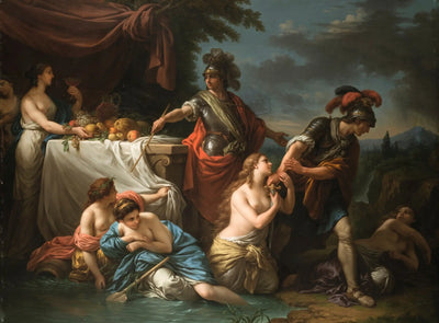 Ubalde et le chevalier Danois - Louis Jean François Lagrenée - Alpha Reproduction