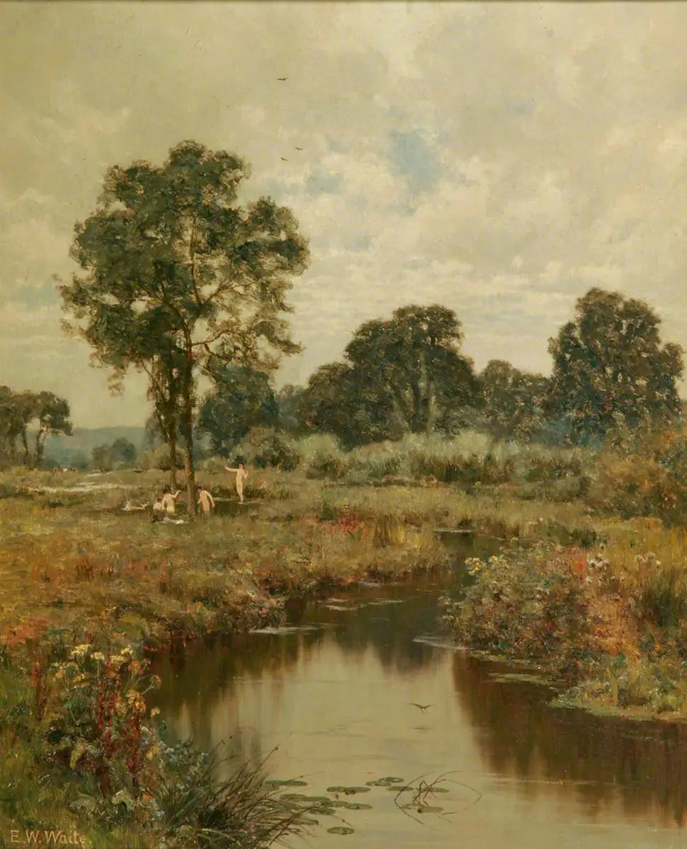 Un après-midi d’août Woolhampton Berkshire - Edward Wilkins Waite - Alpha Reproduction