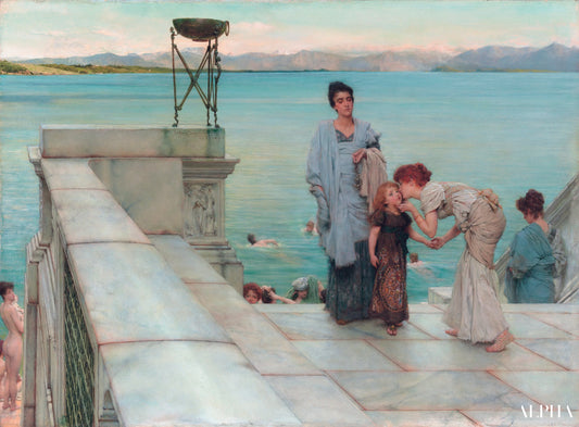 Un baiser - Lawrence Alma-Tadema Reproductions de tableaux à la peinture à l’huile