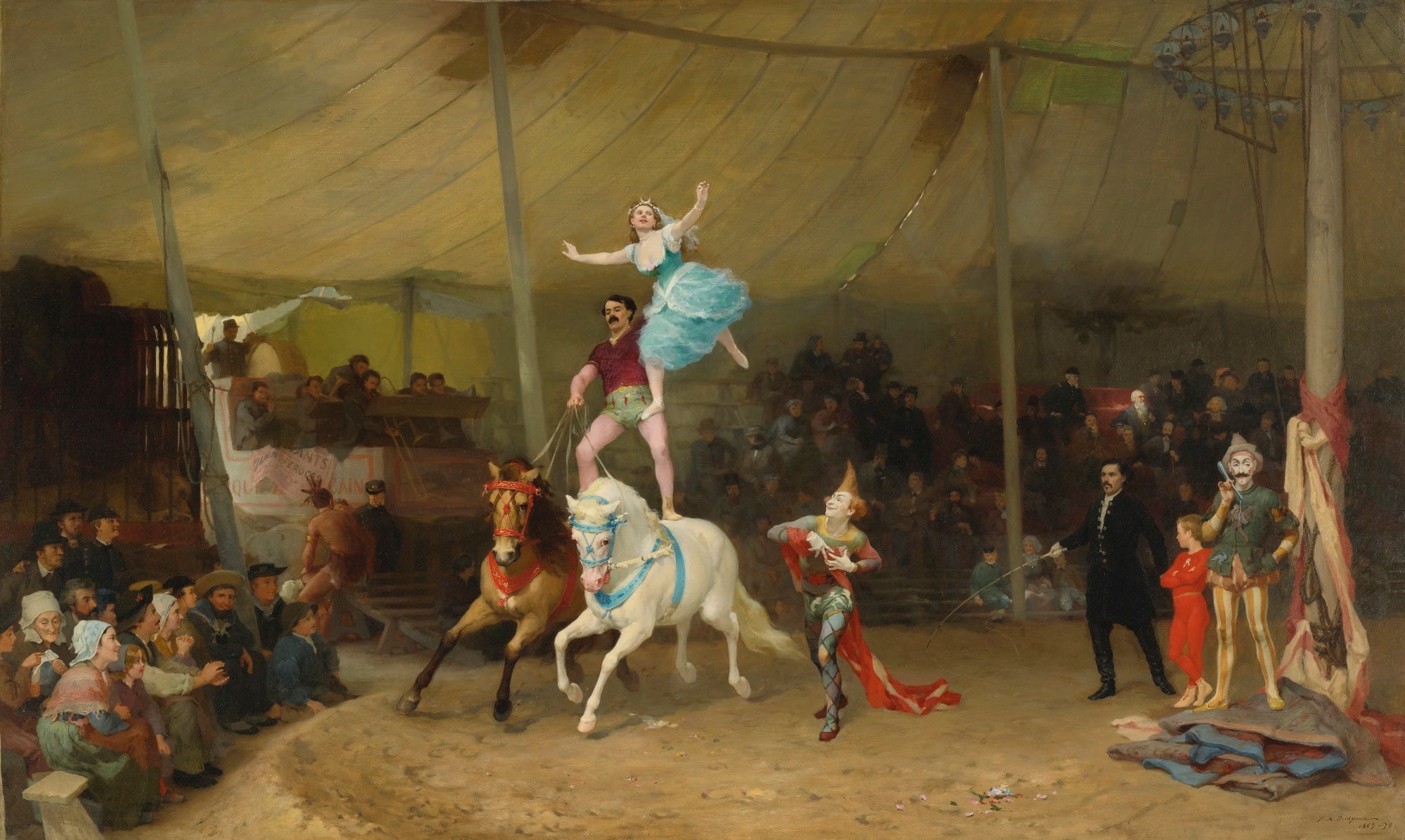 Un Cirque En Province - Frederick Arthur Bridgman - Alpha Reproduction