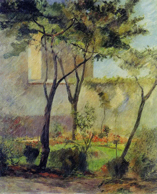 Un coin de jardin rue Carcel - Paul Gauguin - Alpha Reproduction