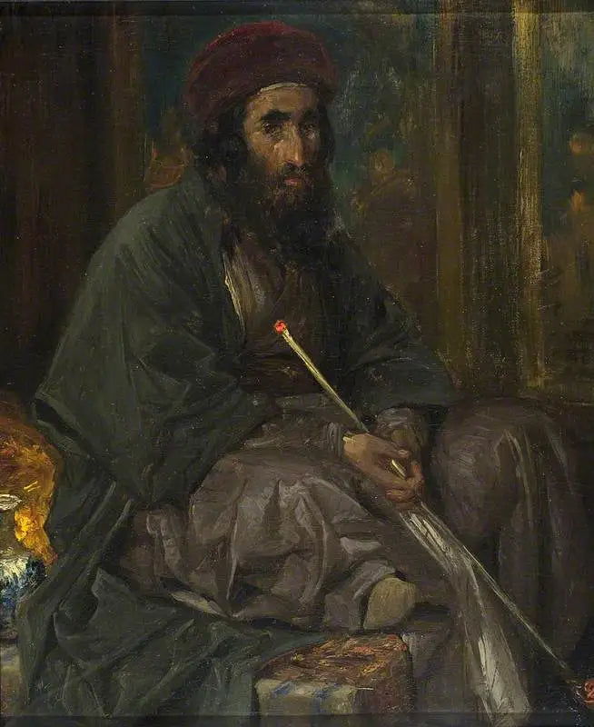 Un colporteur persan - Frederic Leighton - Alpha Reproduction