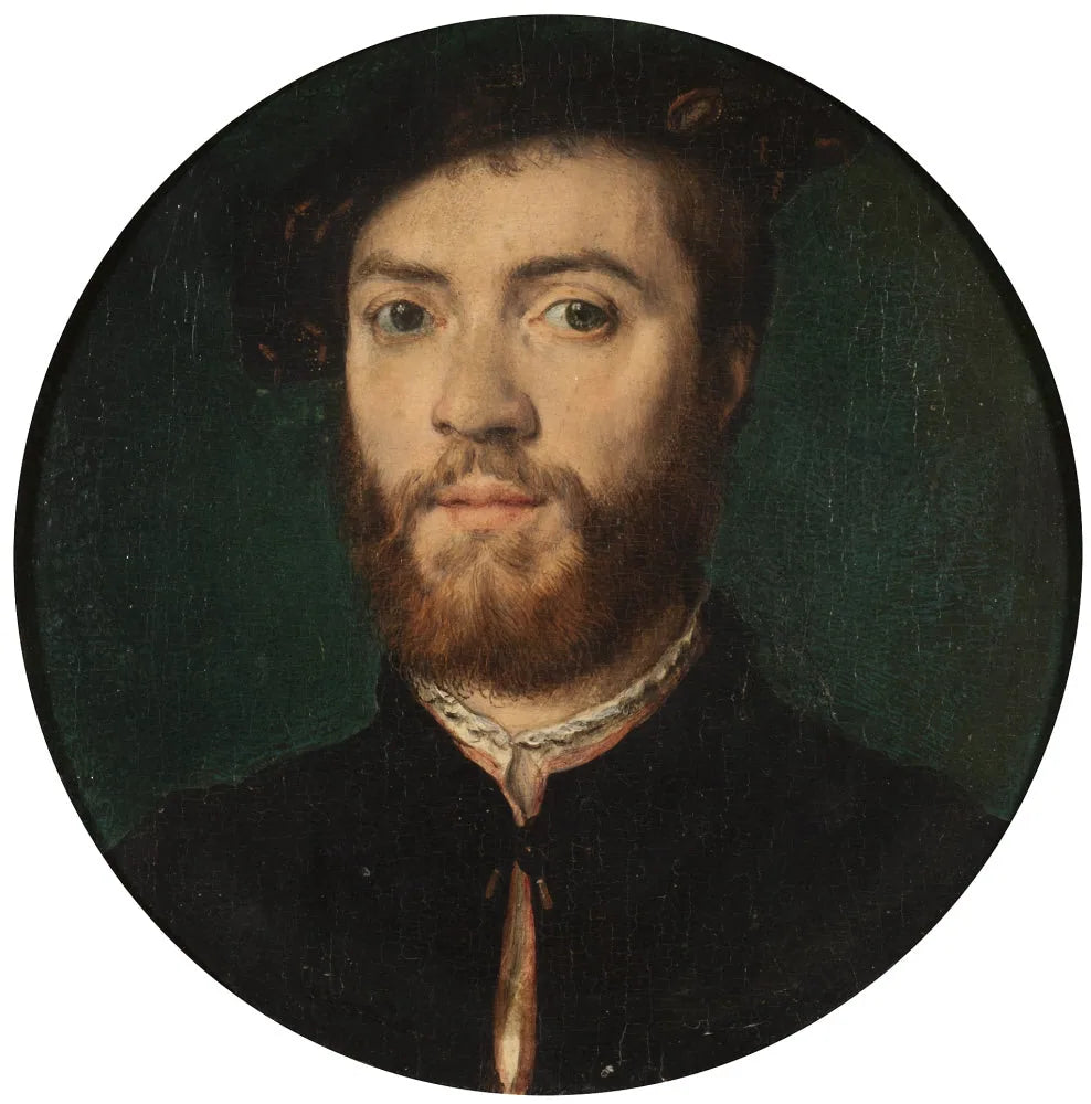Un homme inconnu - Corneille de Lyon image 1 reproduction d’œuvre d’art à l’huile