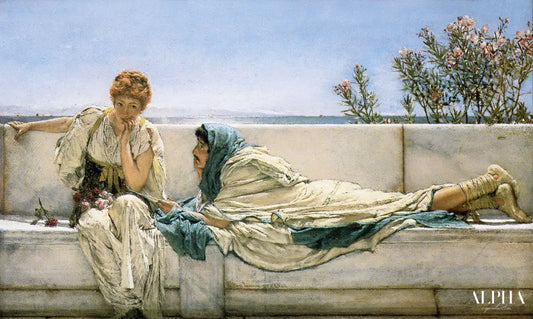 Un paradis terrestre - Lawrence Alma-Tadema Reproductions de tableaux à la peinture à l’huile