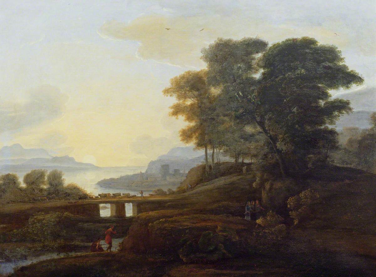 Un paysage classique - Claude Lorrain - Alpha Reproduction