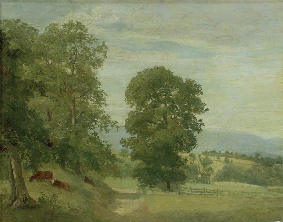 Un paysage du Suffolk - John Constable - Alpha Reproduction