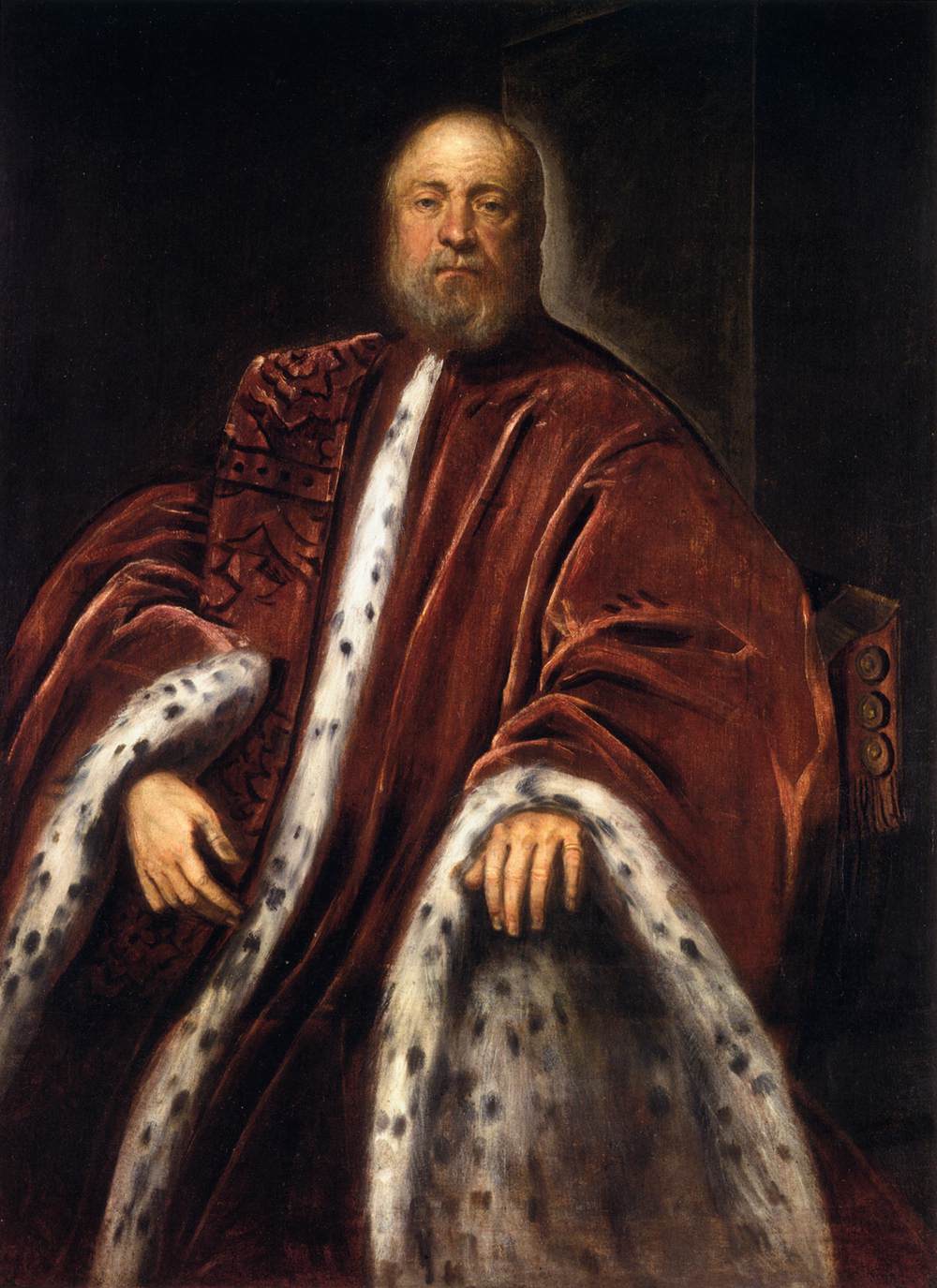 Un procureur de Saint-Marc - Jacopo Tintoretto image 1 reproduction d’œuvre d’art à l’huile