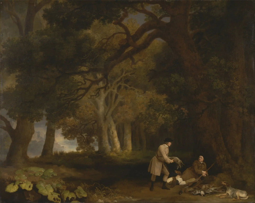Un repos après la fusillade - George Stubbs - Alpha Reproduction
