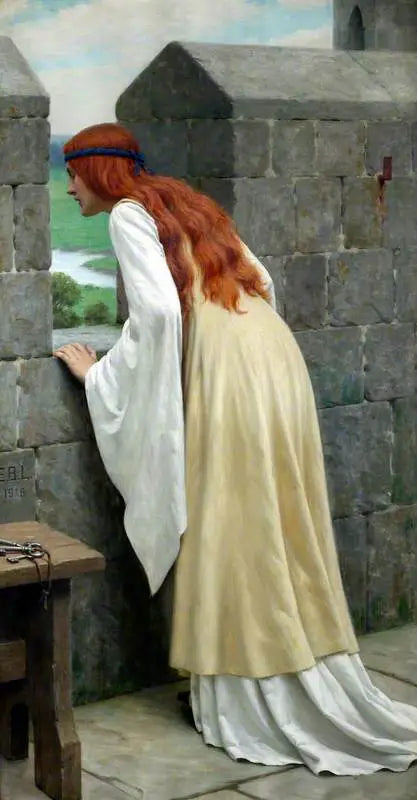 Une arrivée - Edmund Blair Leighton - Alpha Reproduction