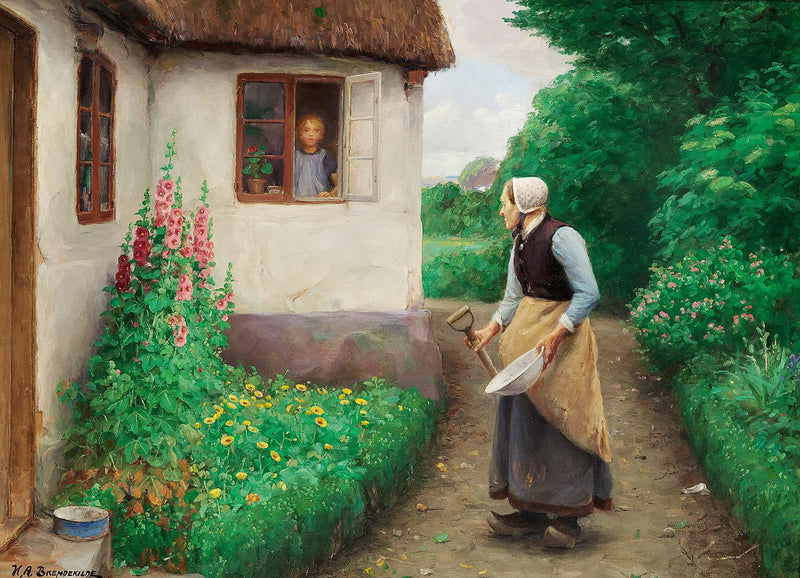 Утреннее обсуждение. - Х. А. Брендекильде