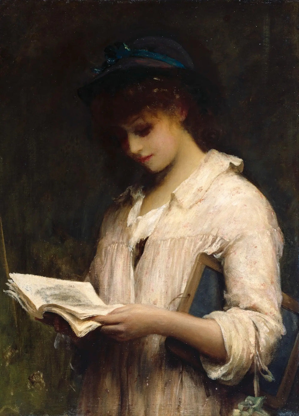 Une écolière - Luke Fildes - Alpha Reproduction