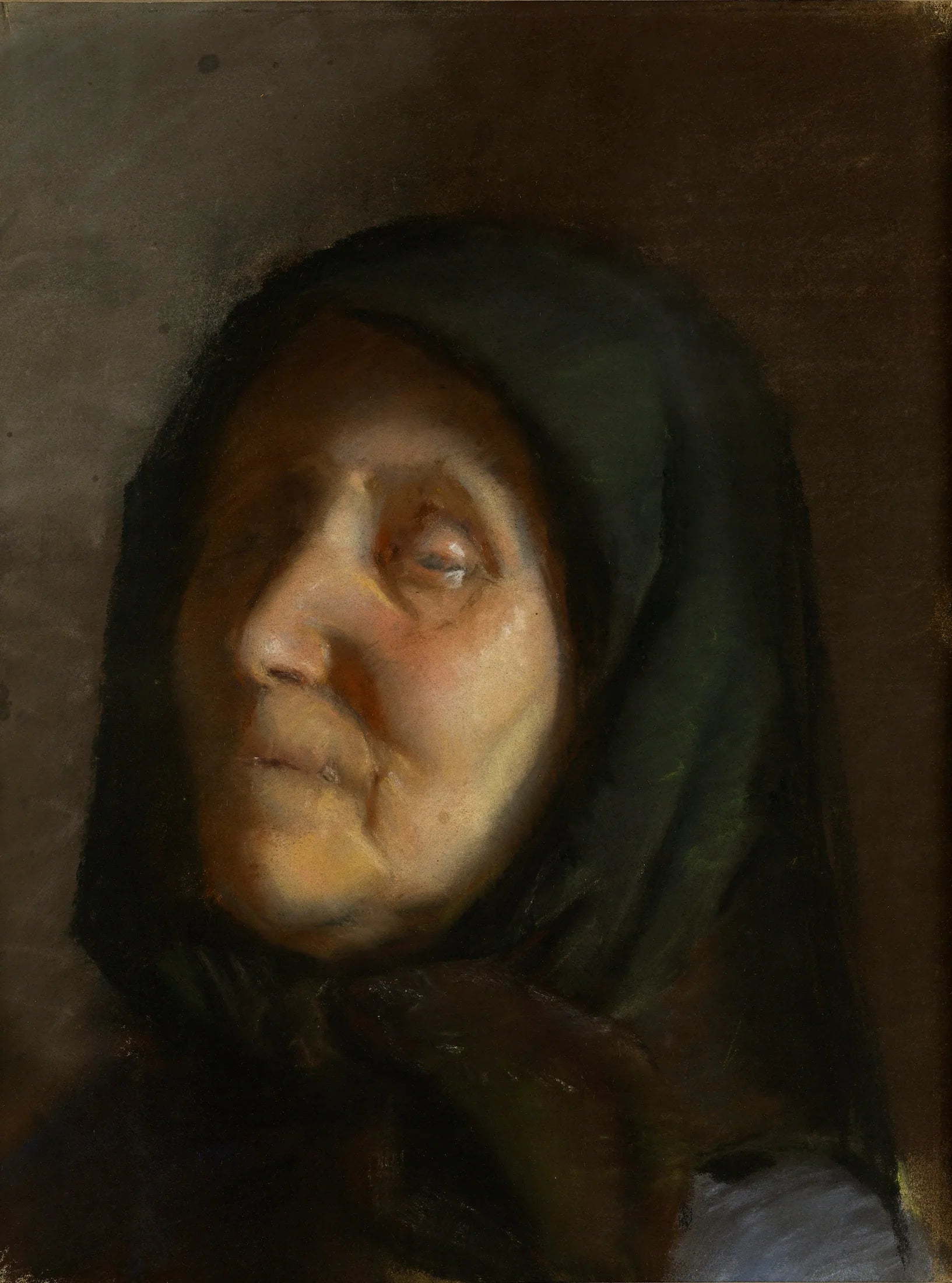 Une femme aveugle - Anna Ancher image 1 reproduction réalisée par Alpha Reproduction