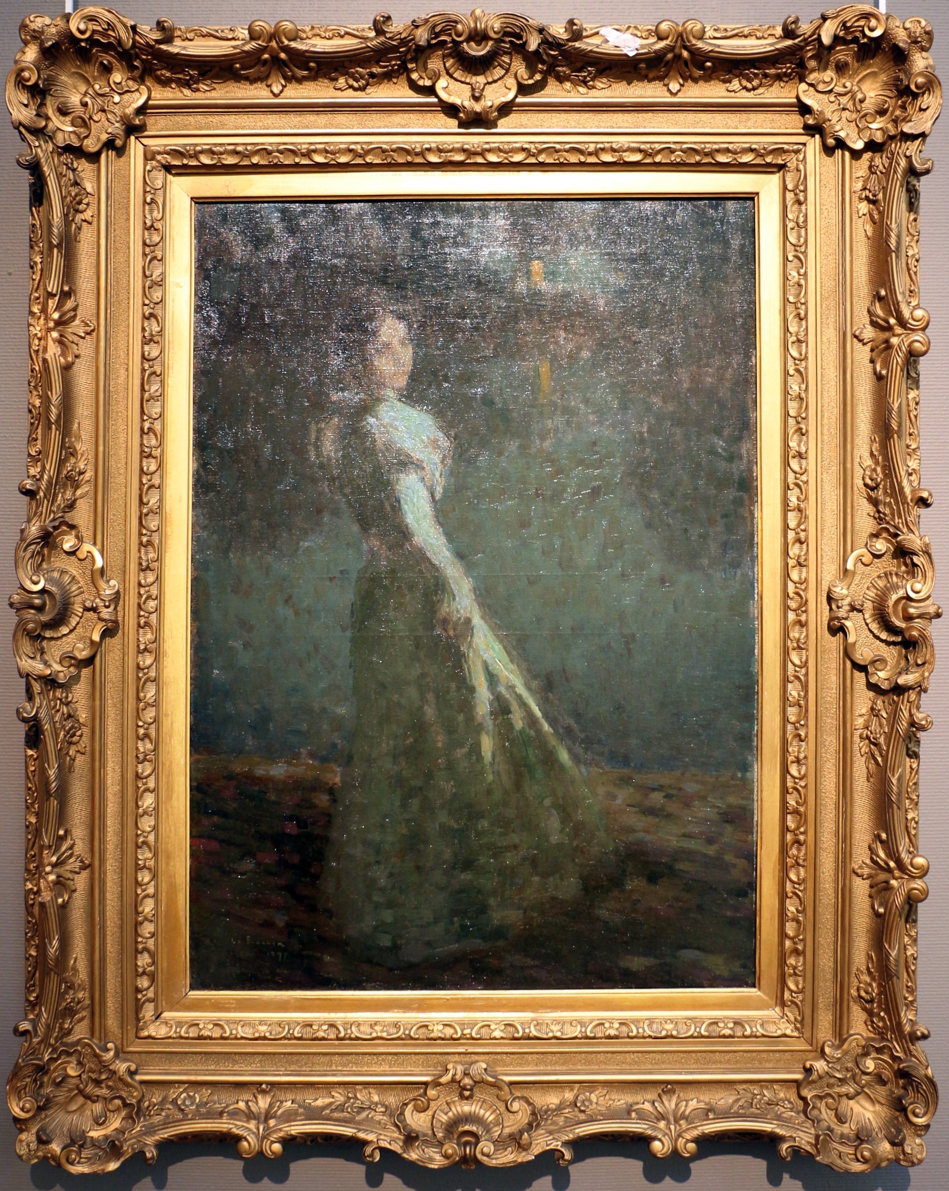 Une femme le soir (étude) - Henri Le Sidaner - Alpha Reproduction