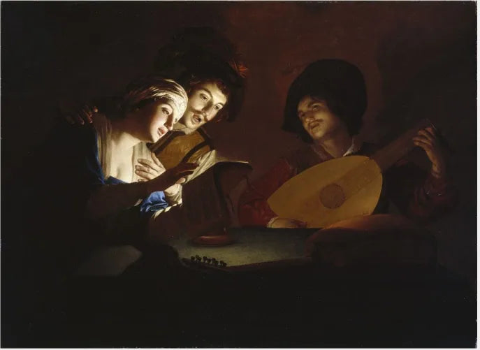 Музыкальный праздник - Gerrit van Honthorst
