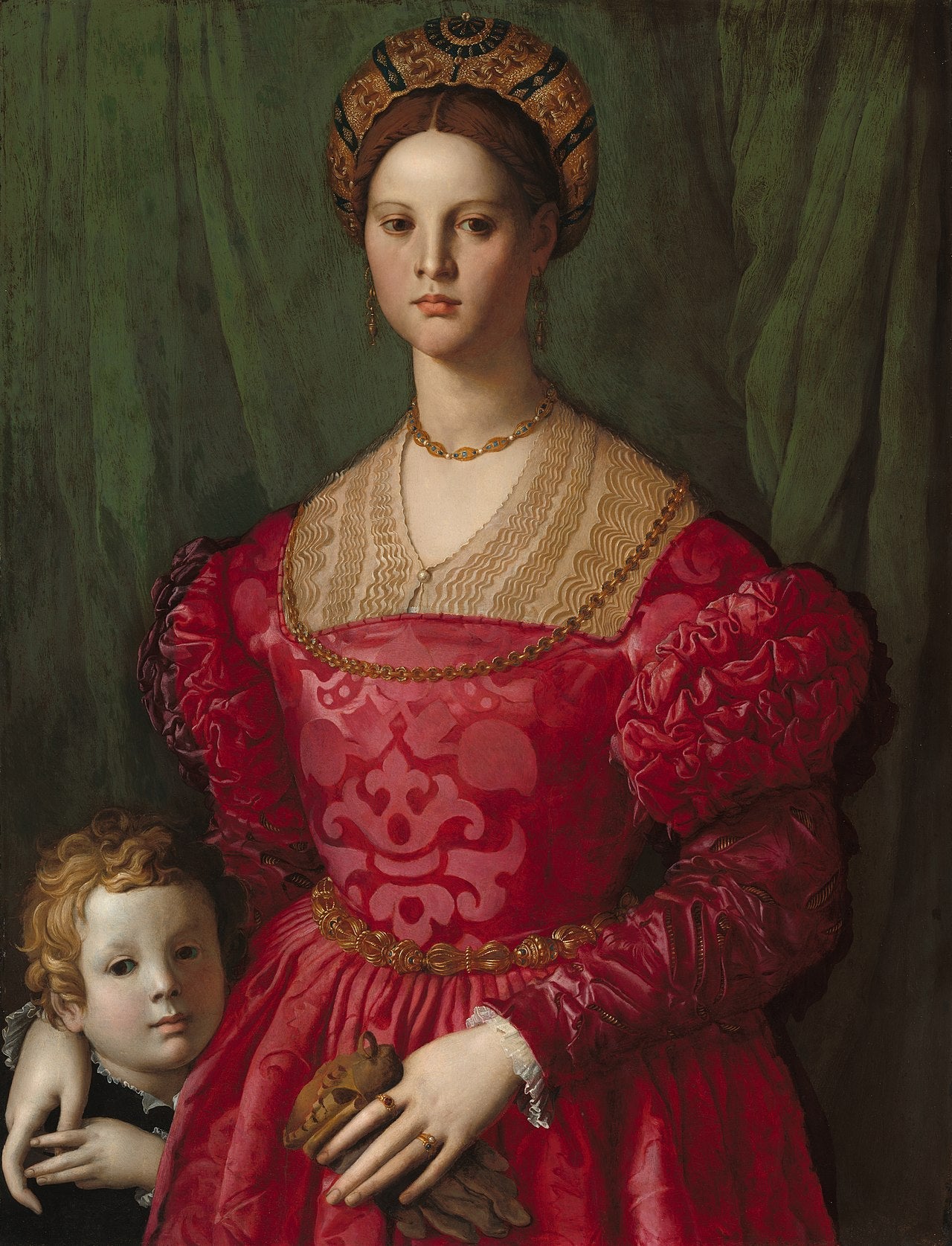 Une jeune femme et son petit garçon - Bronzino - Alpha Reproduction