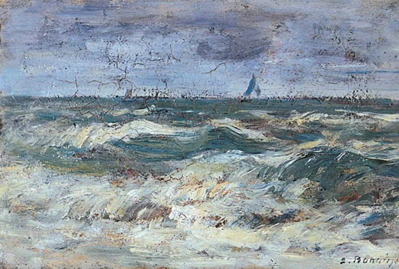 Бурное море - Эжен Буден