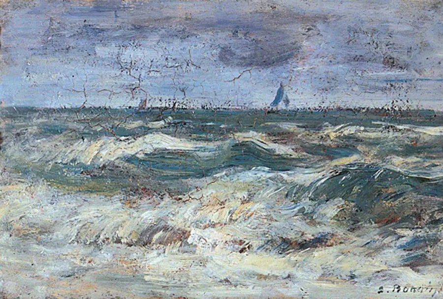 Бурное море - Эжен Буден