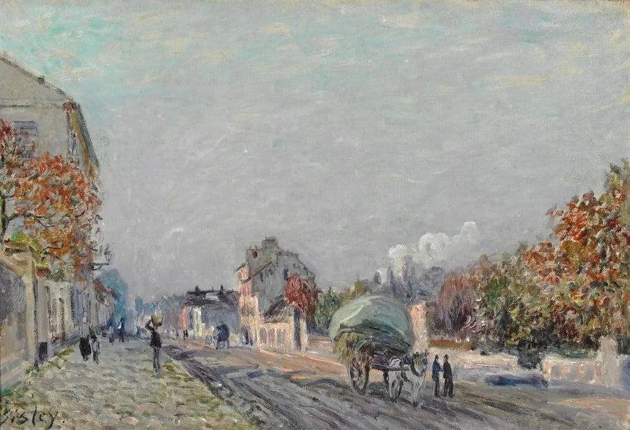 Улица в Марли - Альфред Сислеи