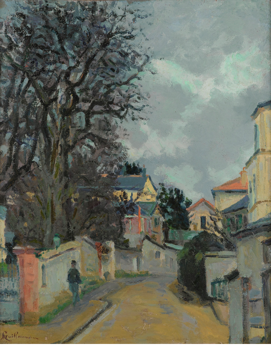 Une rue à Pontoise - Armand Guillaumin - Alpha Reproduction