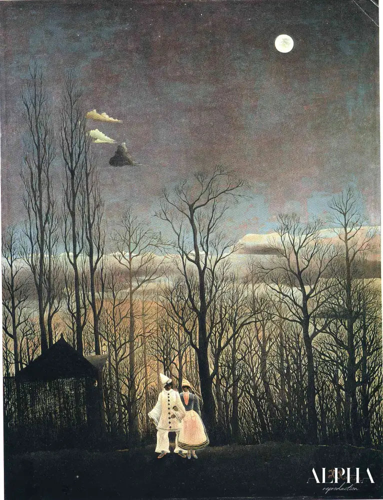 Une soirée au carnaval - Henri Rousseau - Reproductions de tableaux et peintures haut de gamme