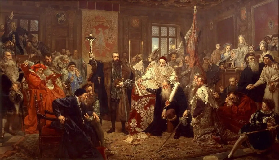 Лю́блинский союз - Ян Матейко