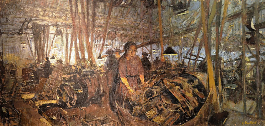 Оружейный завод в Лионе: башни - Эдуард Вийар