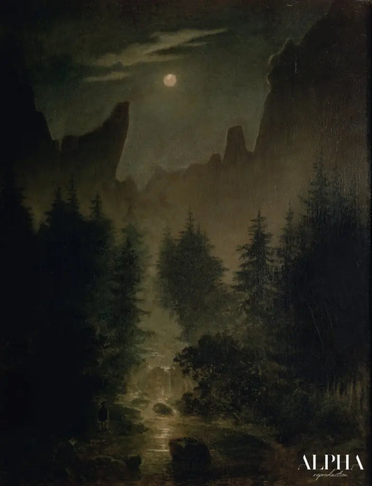 Uttewald biens - Caspar David Friedrich - Reproductions de tableaux et peintures haut de gamme