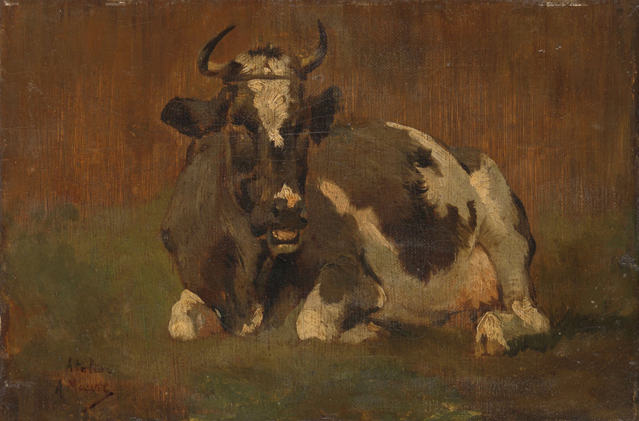 Vache couchée - Anton Mauve