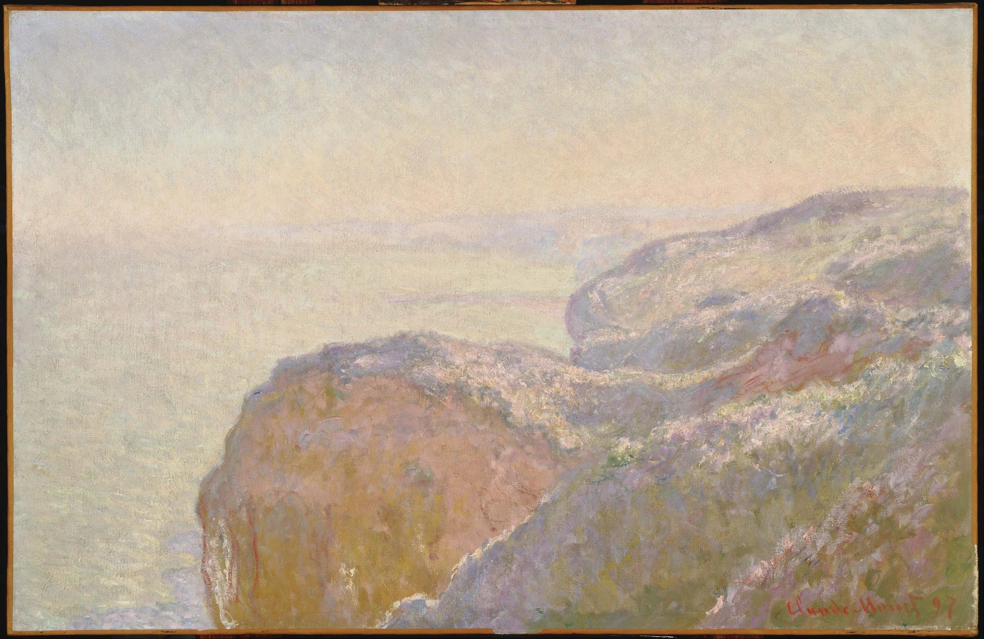 Val-Saint-Nicolas près de Dieppe, matin de Claude Monet, 1897 – Phillips Collection 1377, Wildenstein 1466