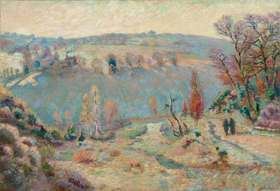 Vallée de la Sédelle à Pont Charraud: Gelée blanche - Armand Guillaumin - Alpha Reproduction
