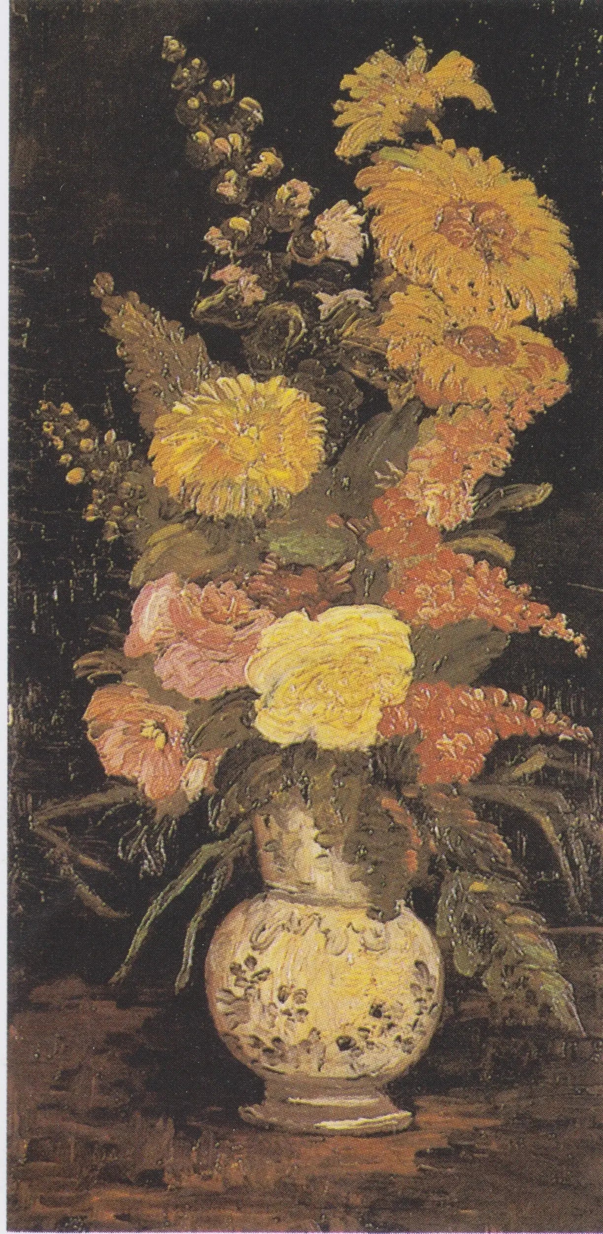 Reproduction du tableau « Vase avec des fleurs - Vincent van Gogh » par Alpha Reproduction en peinture à l’huile