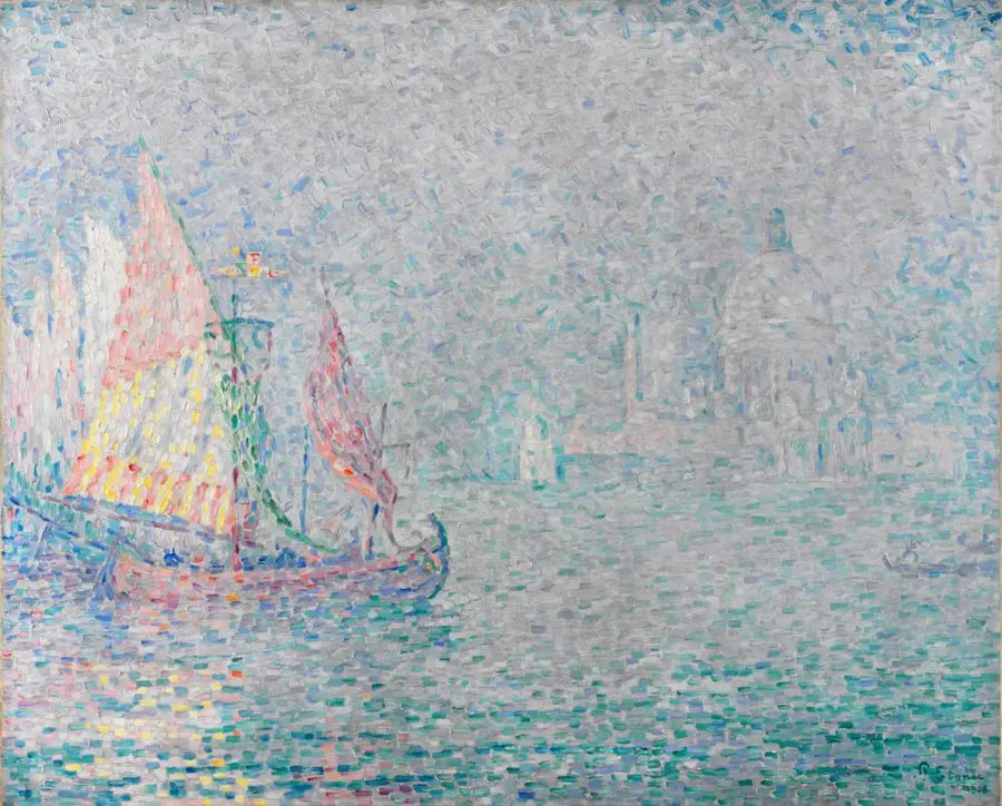 Venise. Brume - Paul Signac image 1 reproduction d’œuvre d’art à l’huile
