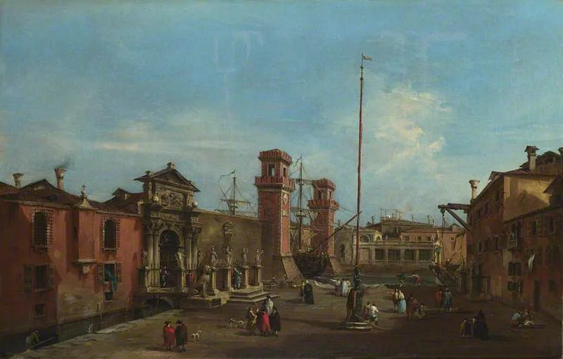 Venise : L'Arsenal - Франческо Гварди