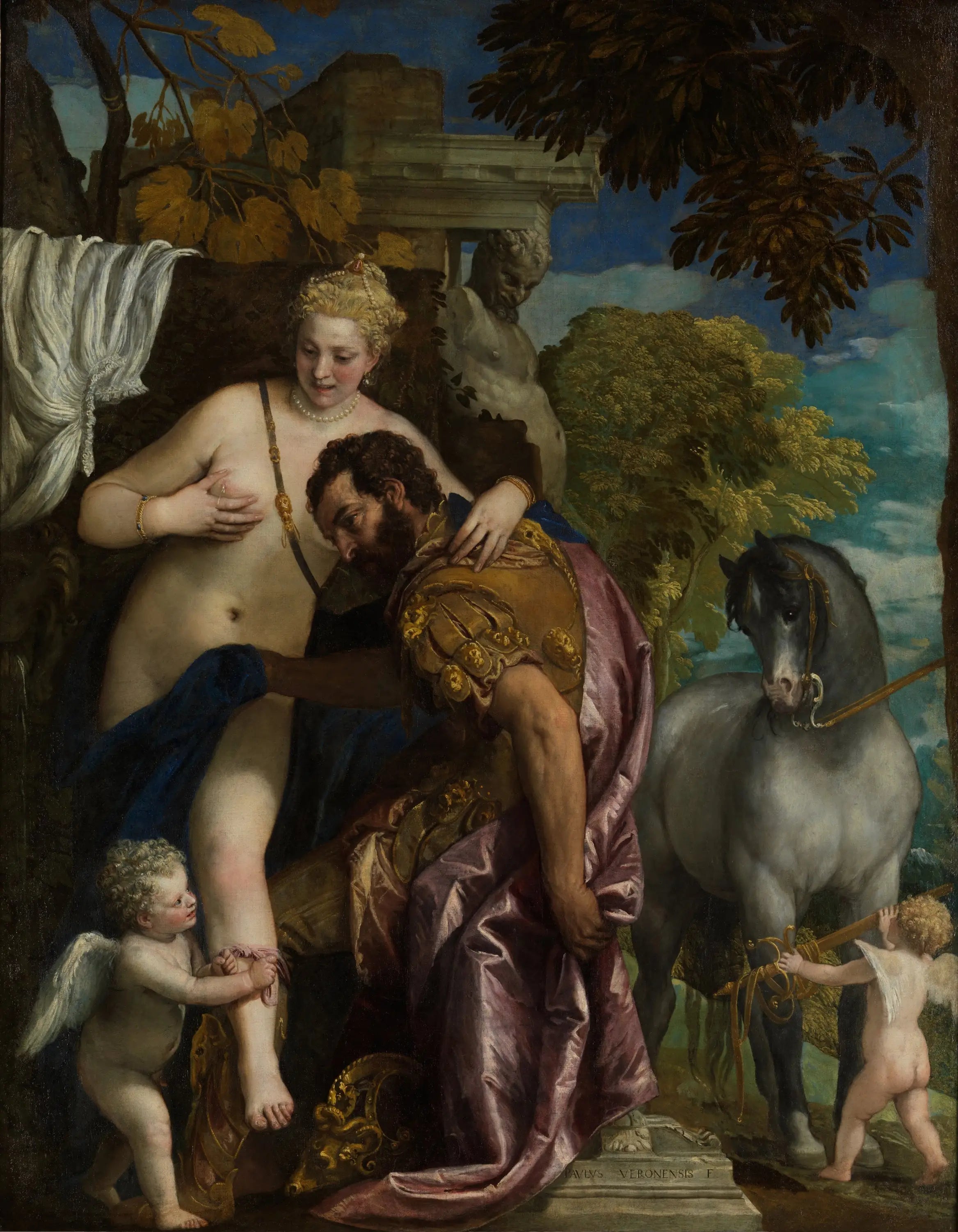 Vénus et Mars - Paul Véronèse - Alpha Reproduction