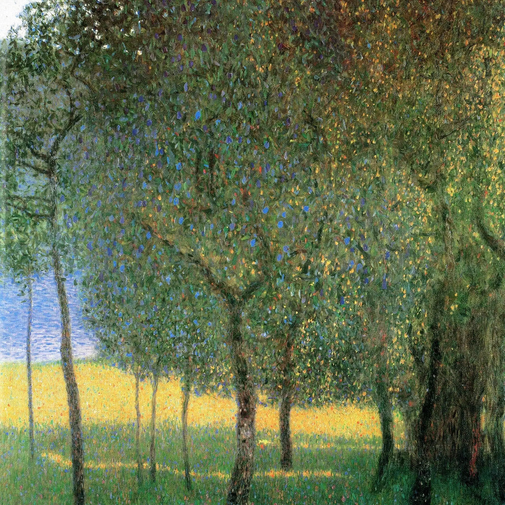 Reproduction du tableau « Verger de fruits - Gustav Klimt » par Alpha Reproduction en peinture à l’huile