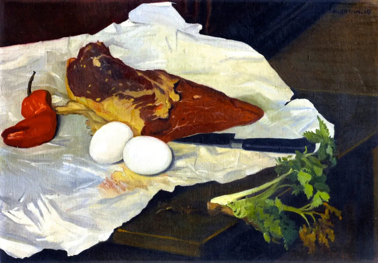 Viande et viande - Félix Vallotton - Alpha Reproduction