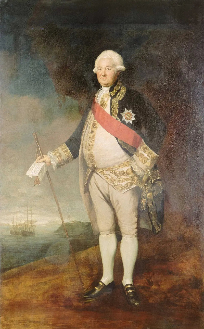 Вице-адмирал сэр Эдвард Хьюз, около 1720 - 1794 - Джошуа Рейнольдс
