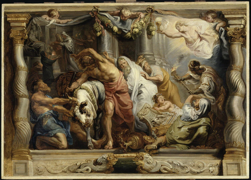 La Victoire de l'Eucharistie sur le paganisme - Peter Paul Rubens