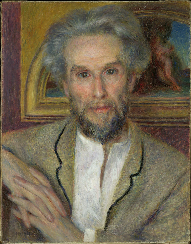 Виктор Шокке (1821-1891) - Пьер-Огюст Ренуар