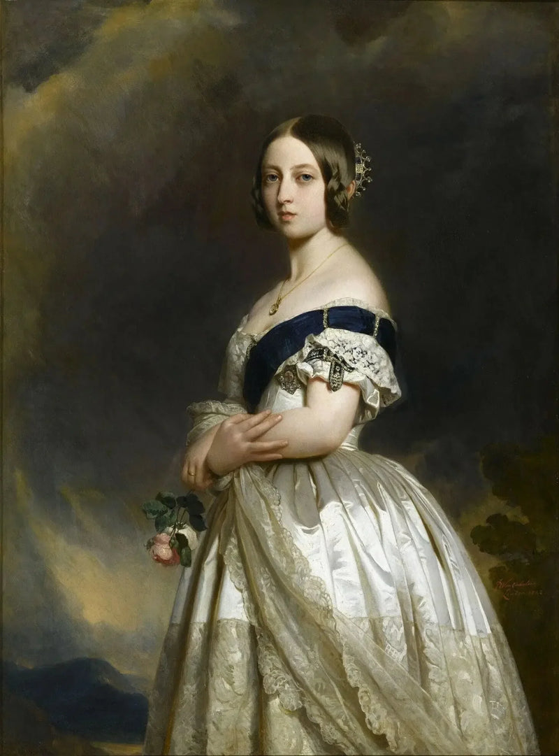 Виктория I-я, королева Великобритании (1819-1901) - Франц Ксавер Винтерхальтер