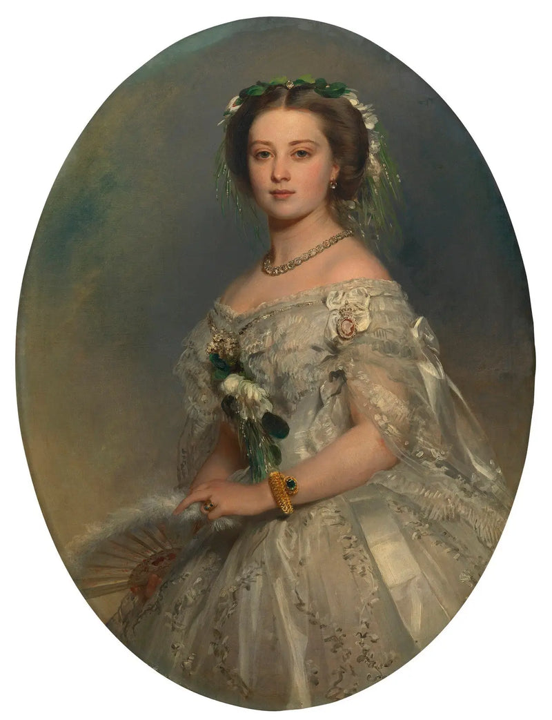 Виктория, королевская принцесса (1840-1901), позже императрица Фредерик Германии - Франц Ксавер Винтерхальтер