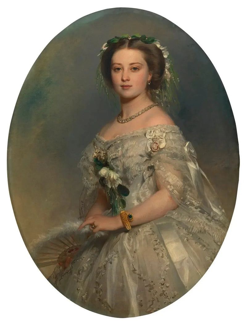 Виктория, королевская принцесса (1840-1901), позже императрица Фредерик Германии - Франц Ксавер Винтерхальтер