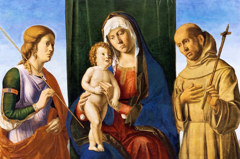 Дева с Младенцем и святые - Cima da Conegliano