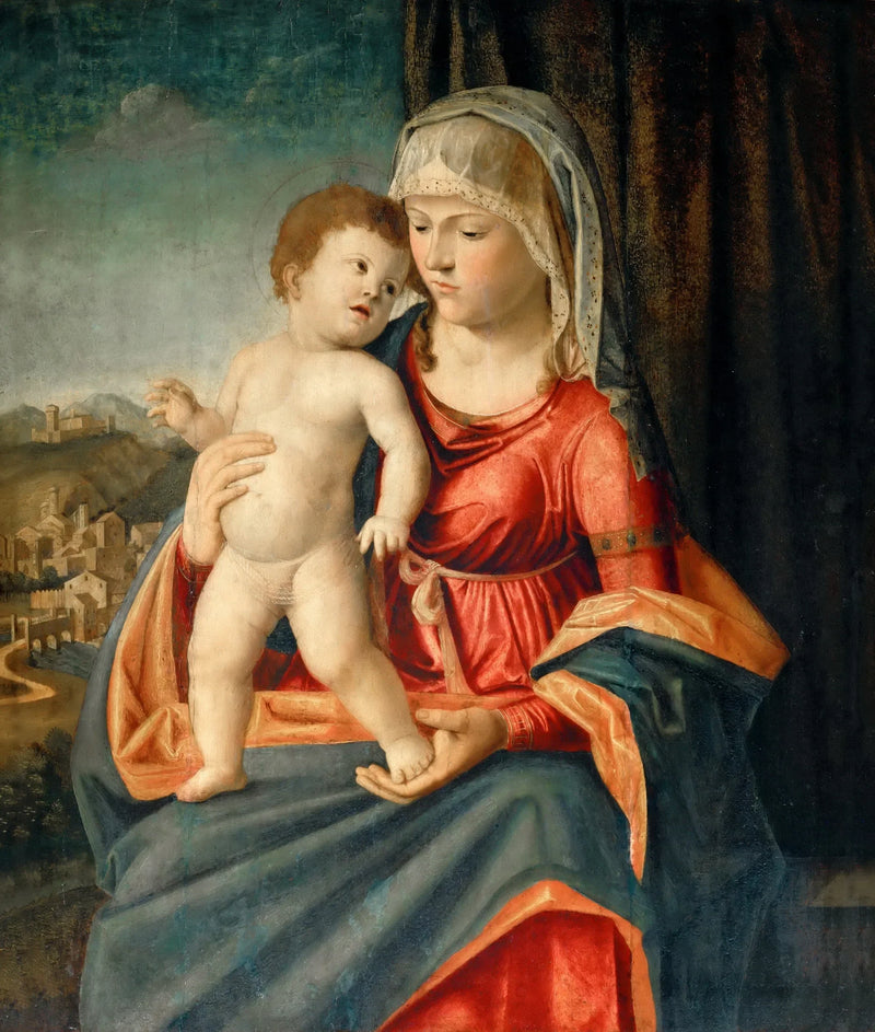 Дева с младенцем - Cima da Conegliano